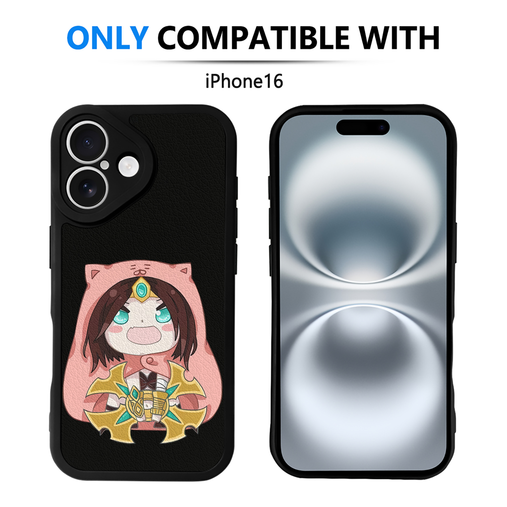 リーグ・オブ・レジェンド League of Legends LOL 【iPhone 16シリーズ対応】シリコンスマホケース（レザー調） 材質：シリコン